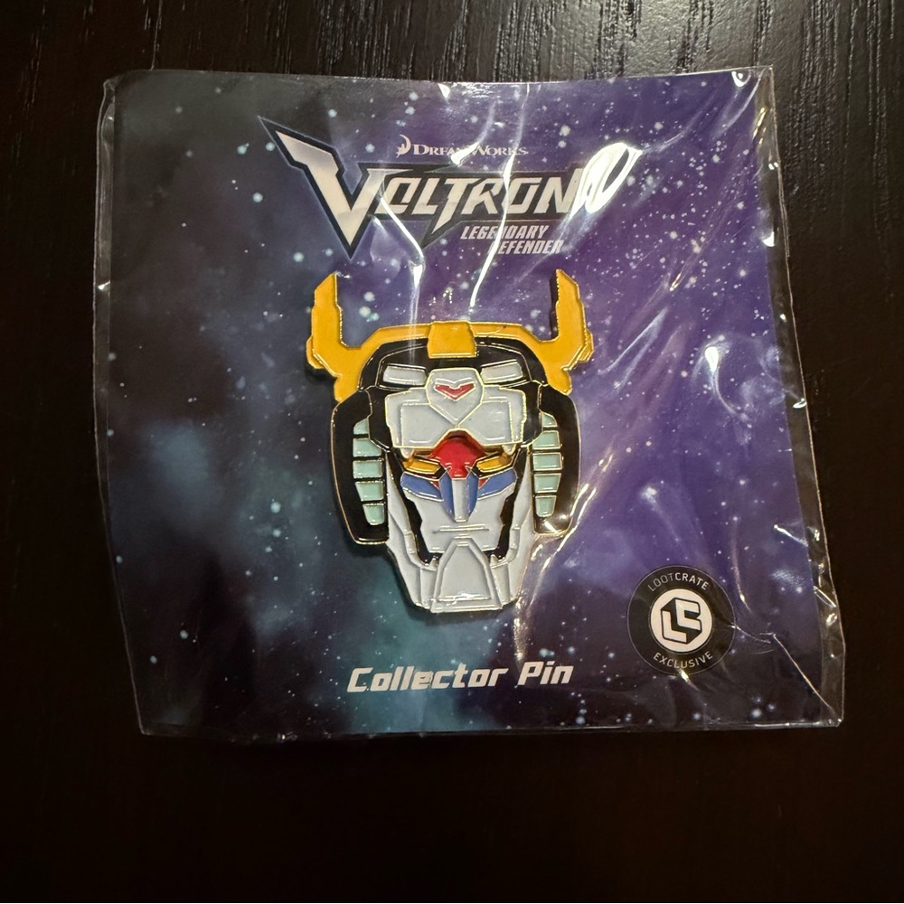 Voltron Legendary Defender Collector Pin